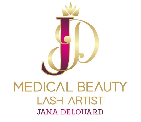 Das Logo für die Medical Beauty Lash Artistin Jana Delouard