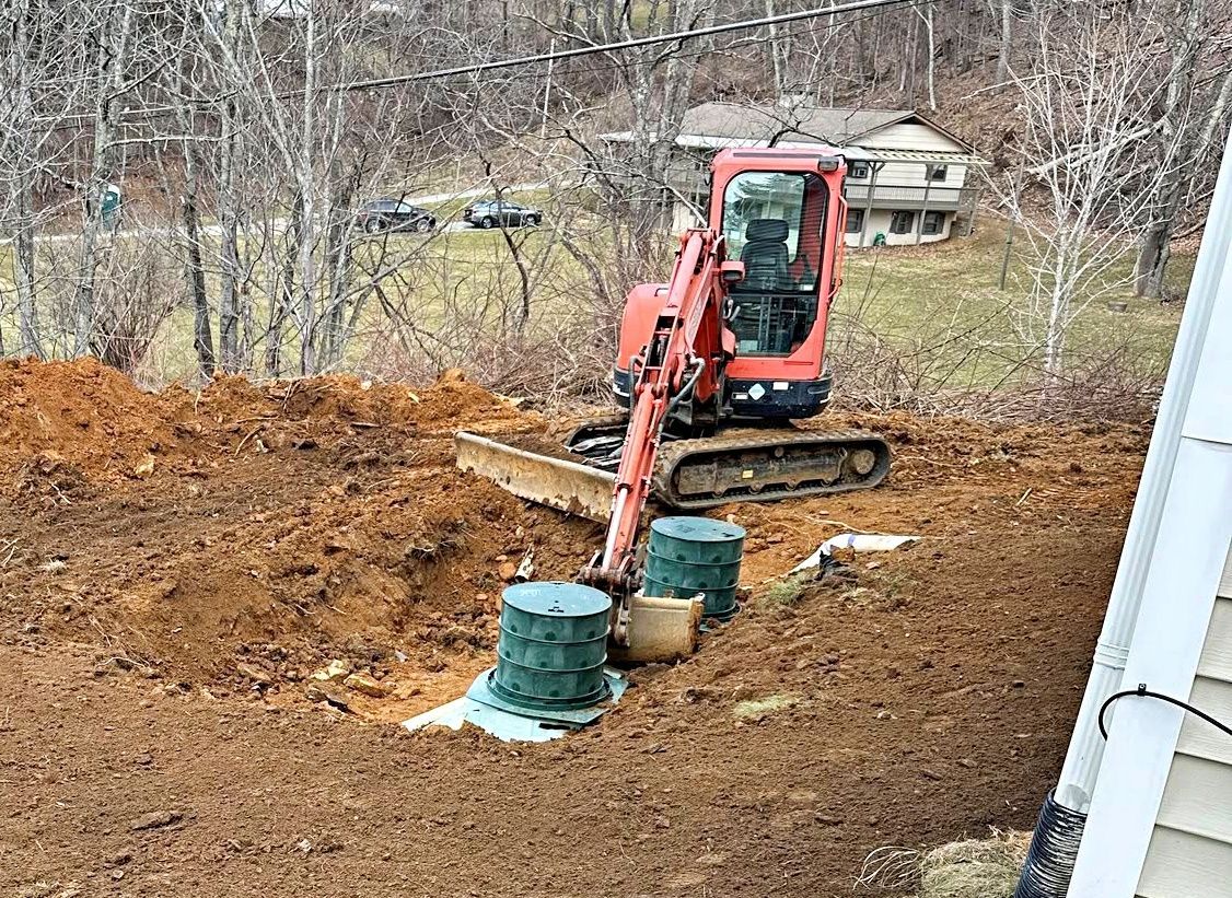 ACH Septic in Boone, NC, installing septic systems.