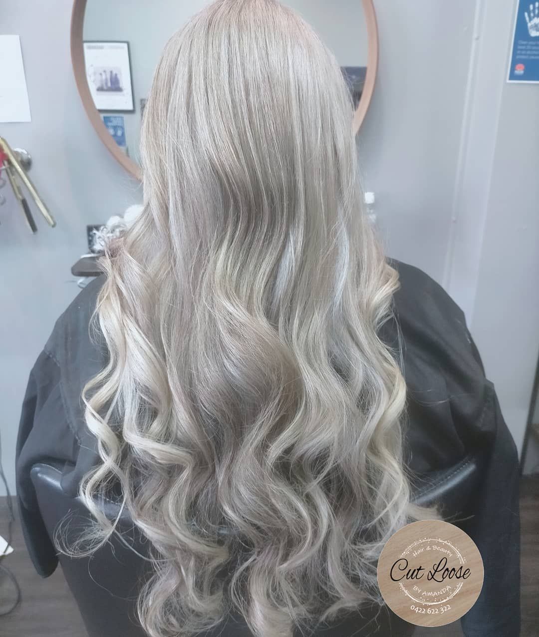 A Woman With Long Blonde Hair — Cut Loose Haircare Outlet In Lismore, NSW