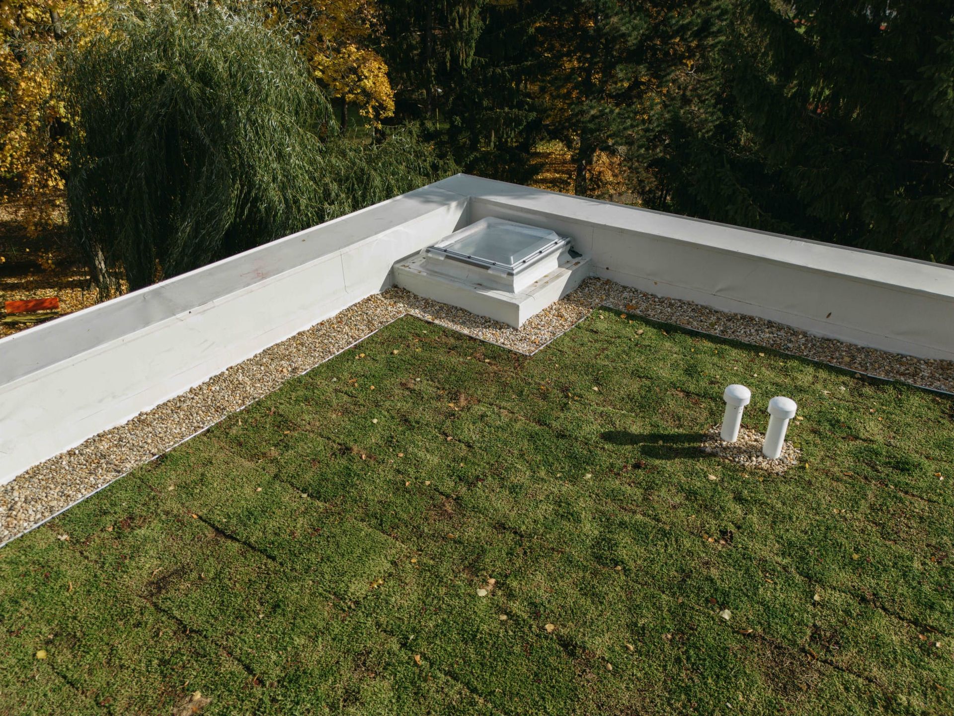 Extenzívna zelená strecha