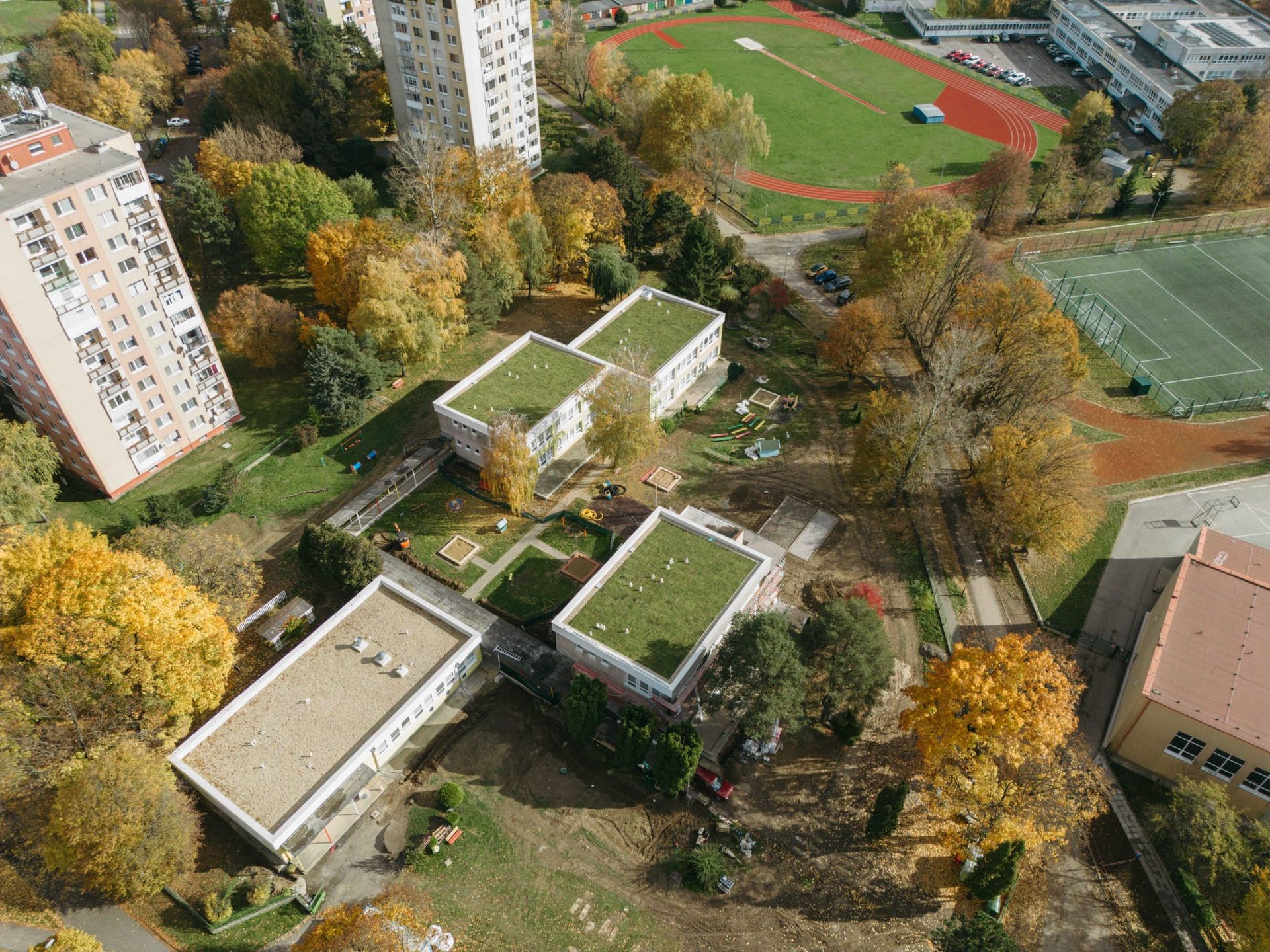 Extenzívna zelená strecha