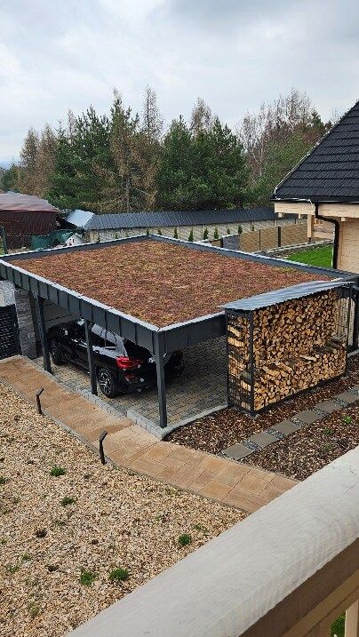 Extenzívna zelená strecha