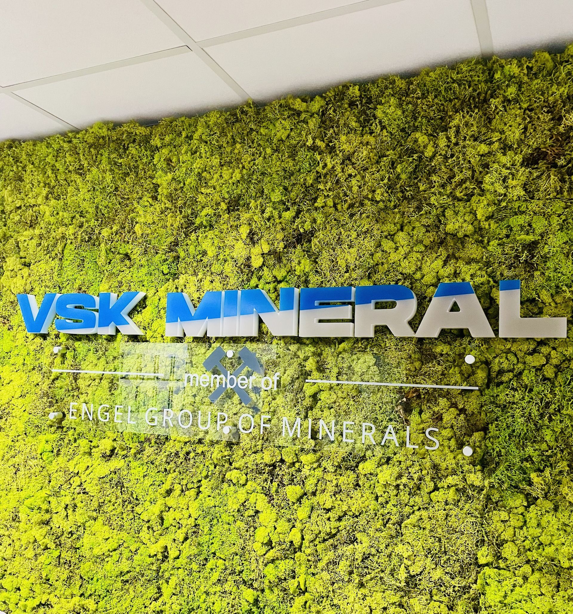 Machová stena MOSSWall, VSK Mineral v Košiciach