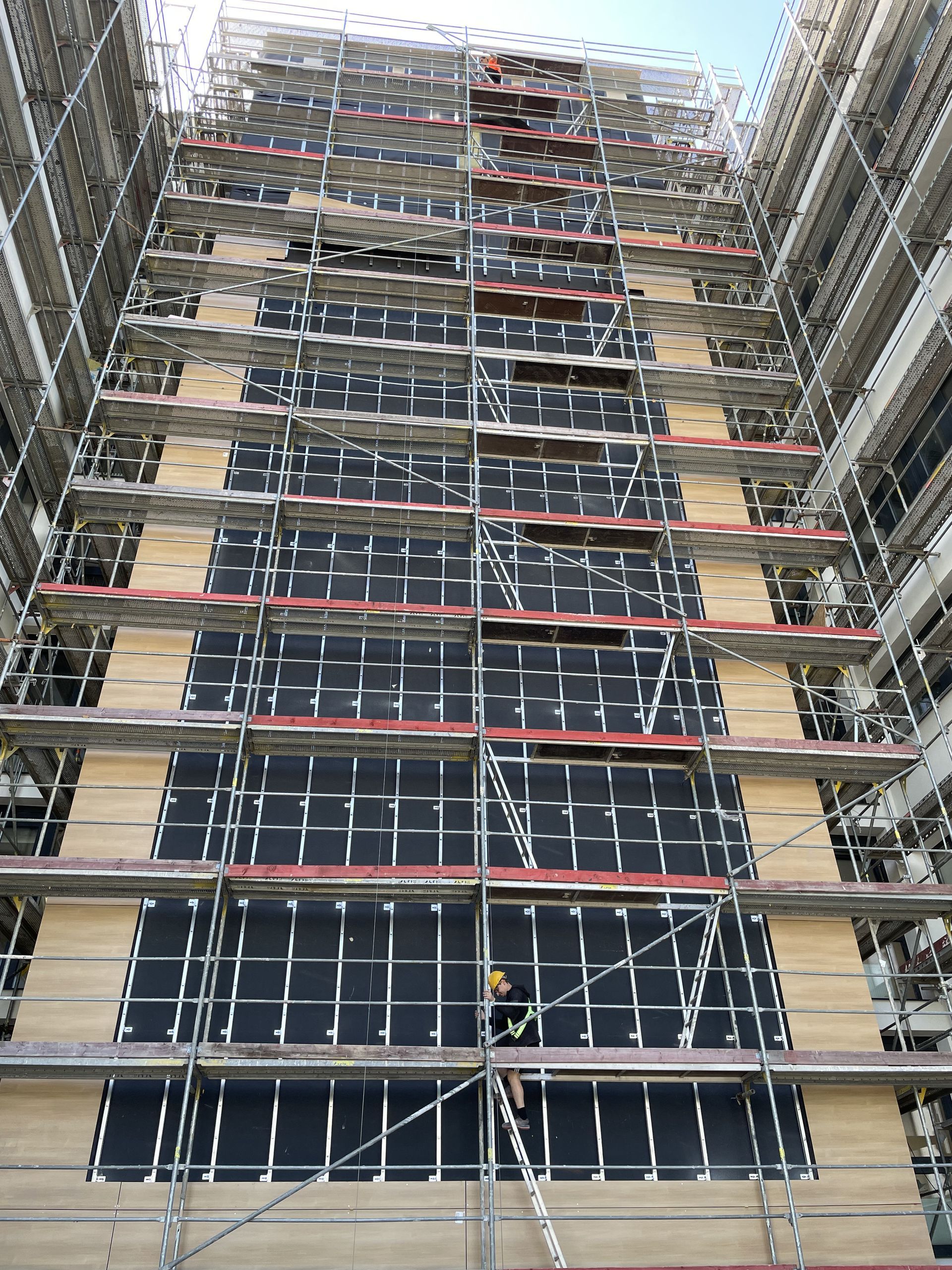 Exteriérové zelená fasáda