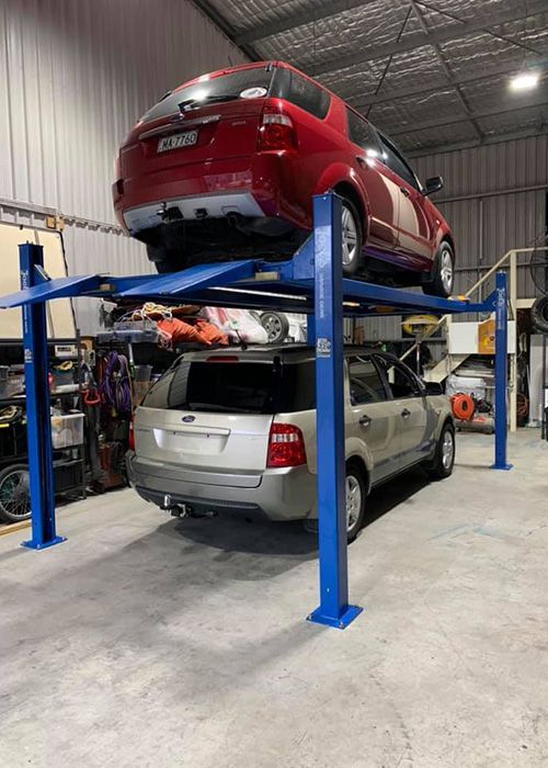 4 Post Hoist – 4 Ton – Extra Long & High Model