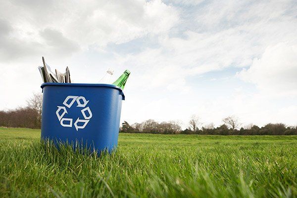 Blue Recycled Bin — South Plainfield, NJ — Total Trash Removal