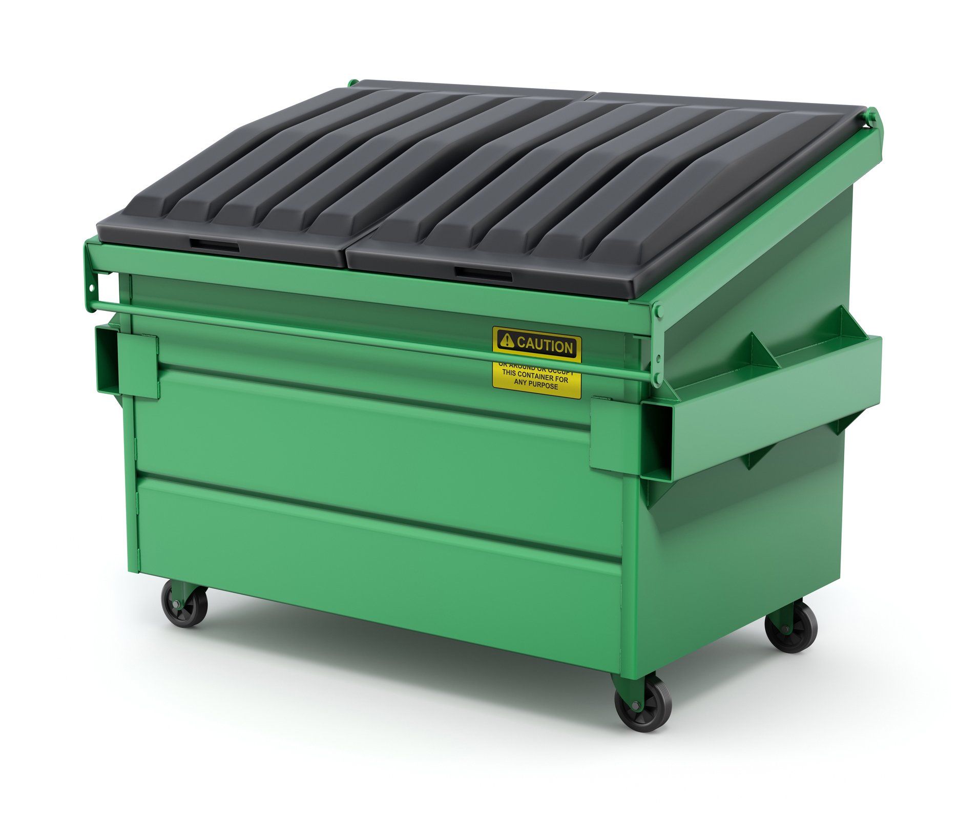 Green Dumpster — South Plainfield, NJ — Total Trash Removal Green Dumpster — South Plainfield, NJ — Total Trash Removal