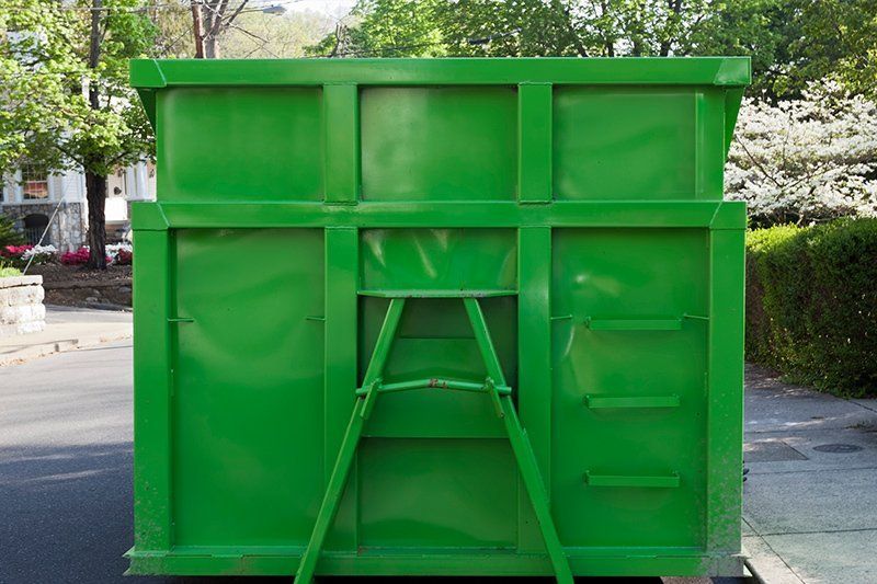 Green Dumpster — South Plainfield, NJ — Total Trash Removal