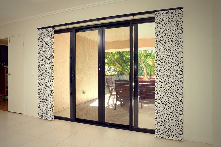 Clear glass sliding door with a perfect locks made by Superior Lockmiths