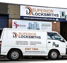 superior lock smiths service van