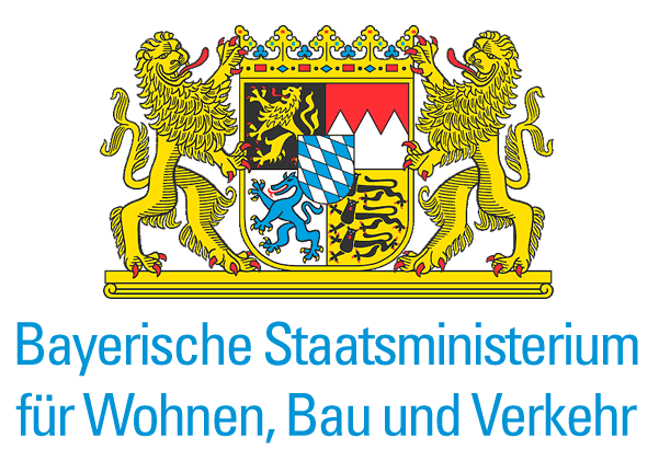 Logo des Bayerischen Staatsministeriums für Wohnen, Bau und Verkehr