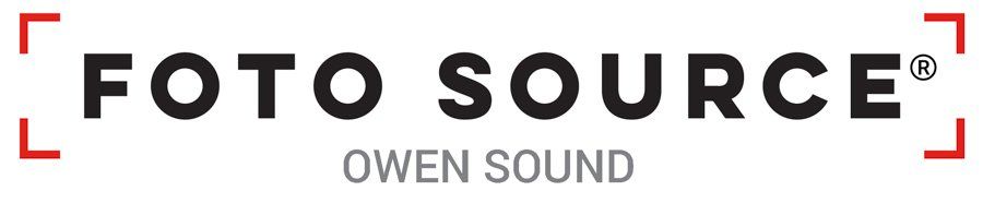 The logo for foto source owen sound is shown on a white background.