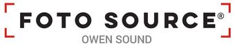 The logo for foto source owen sound is shown on a white background.