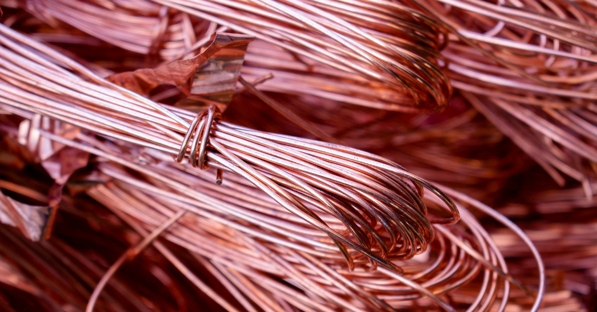 Close-up of bundled copper wires symbolizing outdated telecom infrastructure