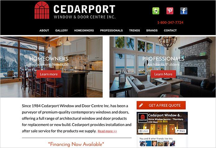 Cedarport Window & Door Centre Inc.