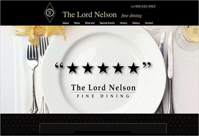 The Lord Nelson - fine dining
