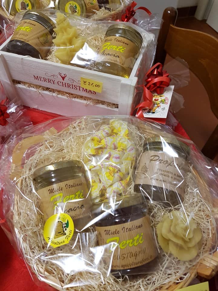 confezioni regalo natale apicoltura Ferti Ameglia