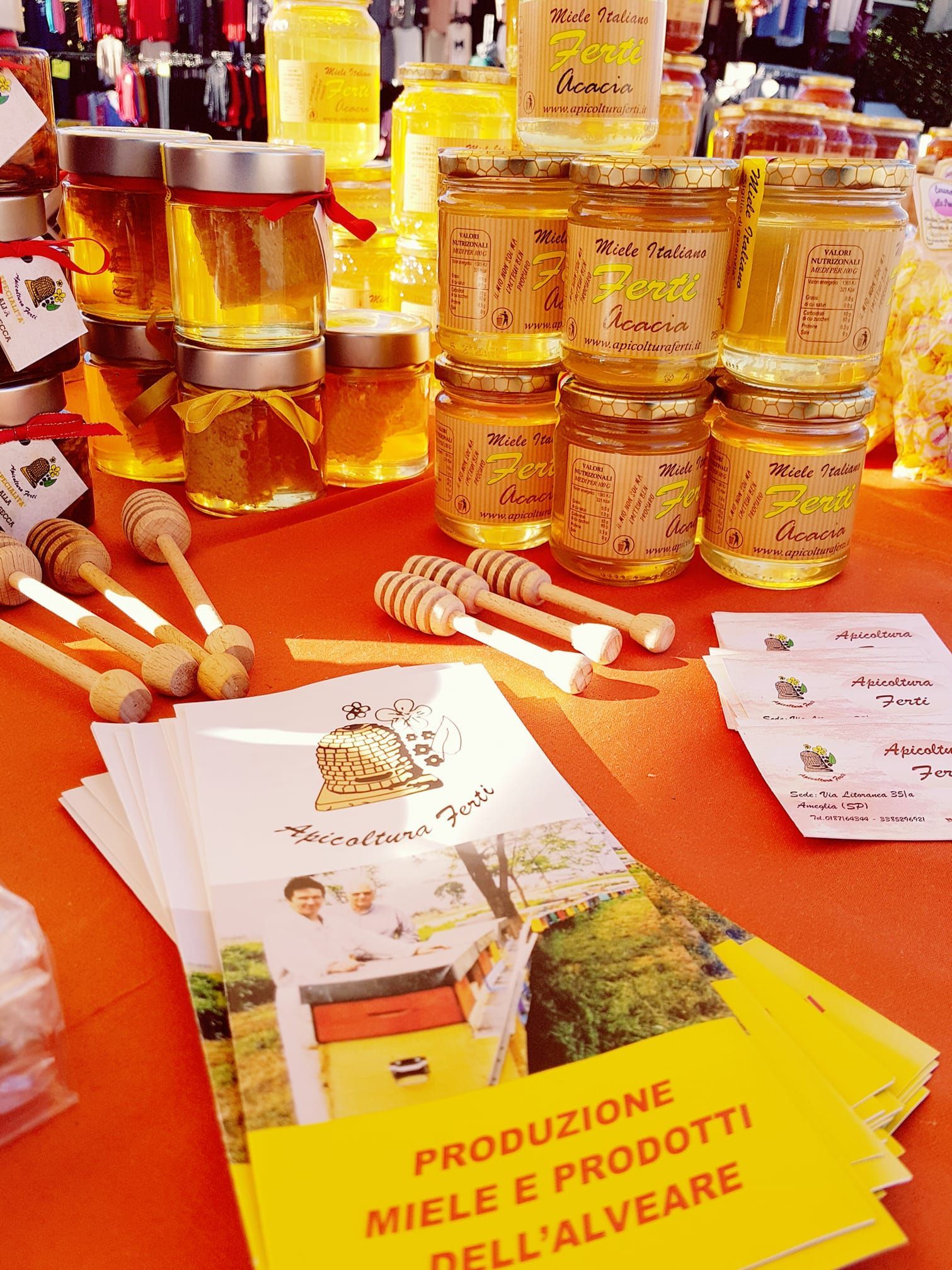 miele artigianale apicoltura Ferti Ameglia