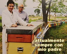 padre e figlio apicoltura Ferti Ameglia