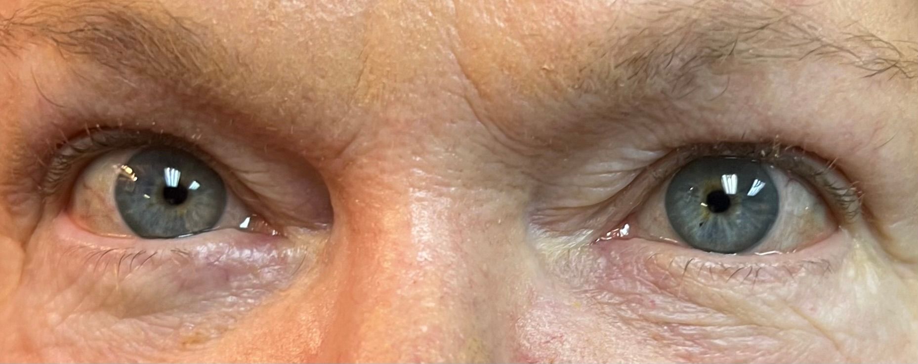 eyelashes before the permanent eyeliner