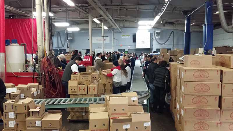 Logistics — Lots Of Can Good in Warehouse in Naperville, IL