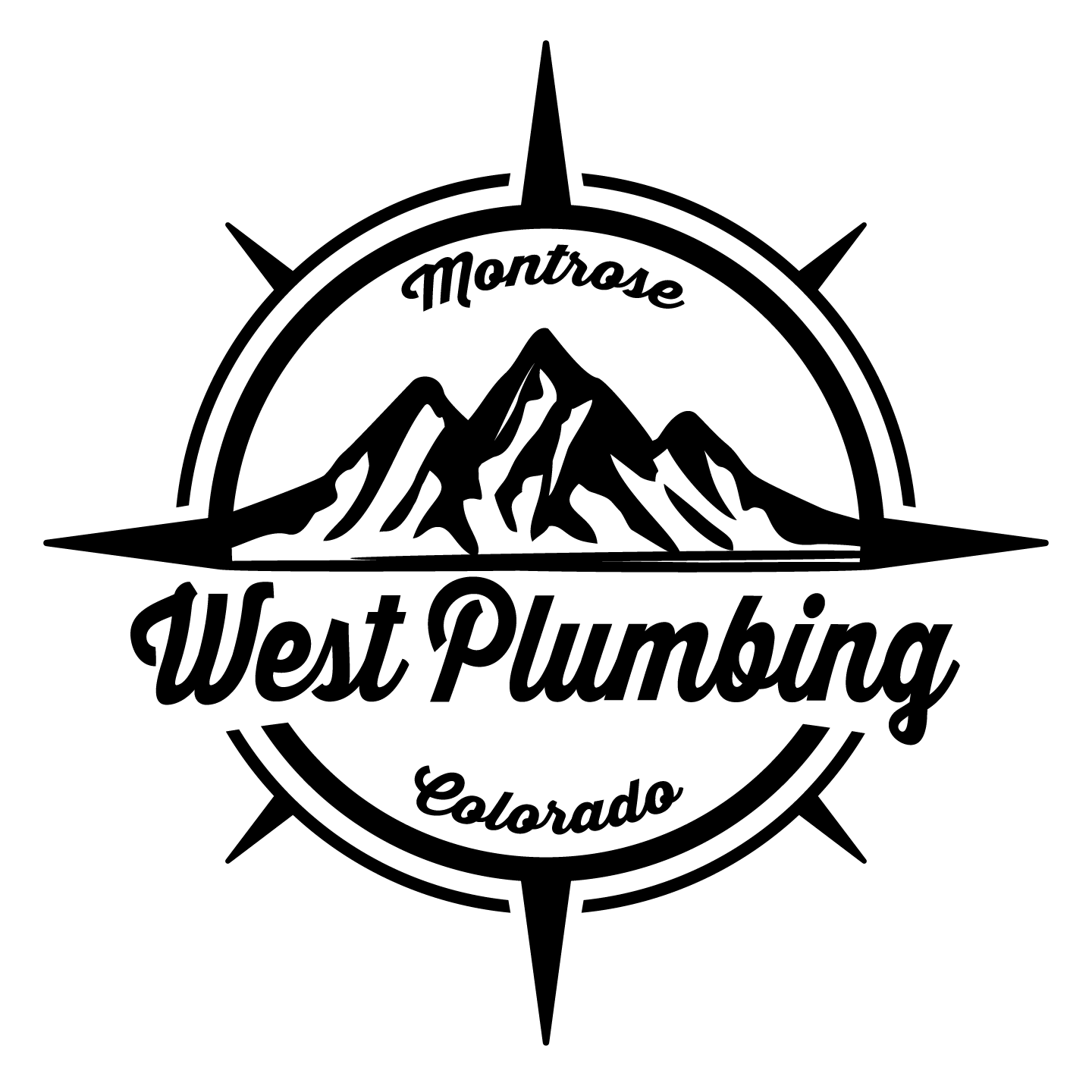 West Plumbing Business Logo