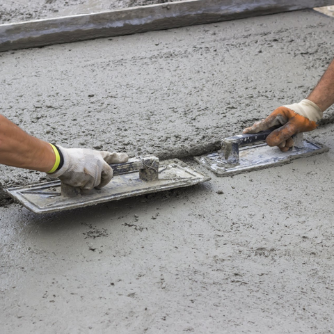Residential Concrete Contractor — Placing New Concrete Bricks in Cedar Glen, CA