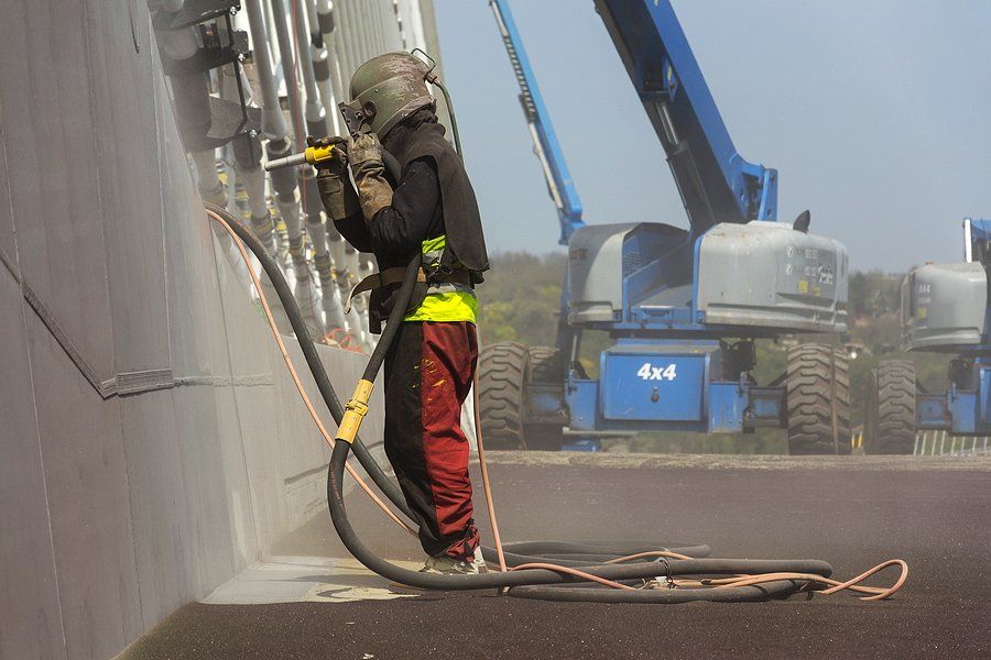 Mobile Shot Blasting Near Me, Sandblasting Service, Nottingham, UK