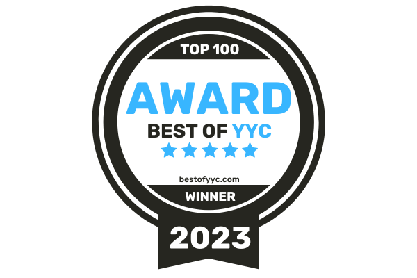 top 100 award best of yyc winner 2022