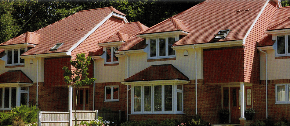 Roof with several dormers