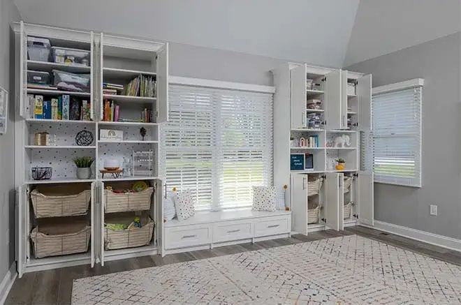 Custom Craft Room Organization