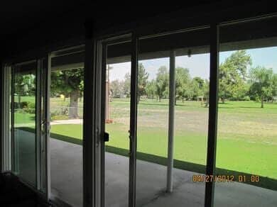Large glass window and door without blinds — Bakersfield, CA — The Blindmans Daughter