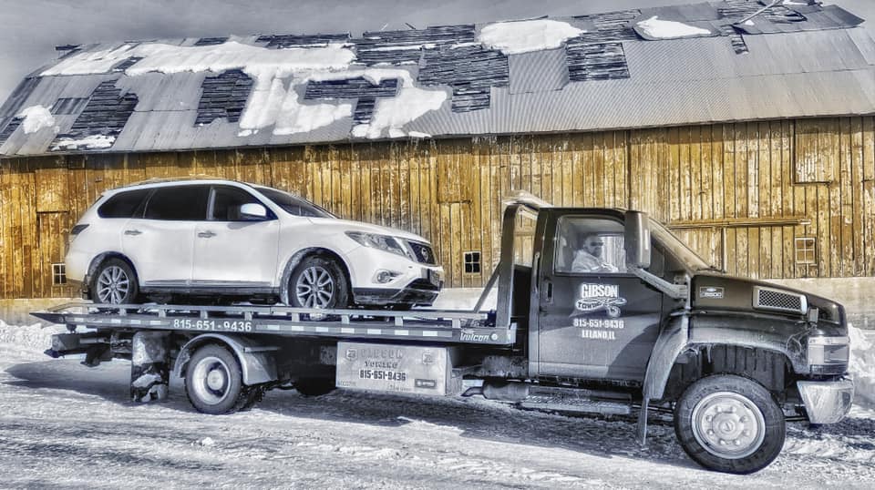 Ditch Recovery — Leland, IL — Gibson Towing