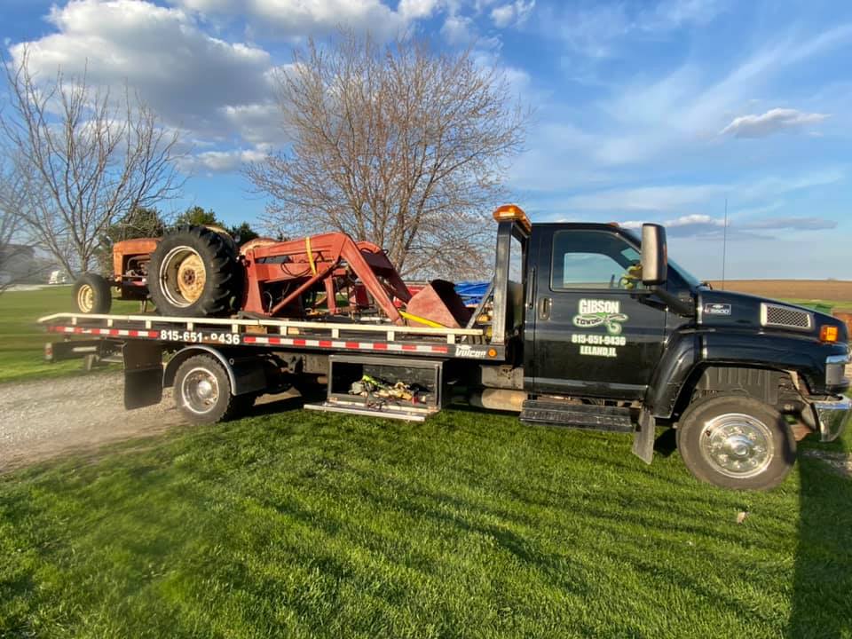 Farm Equipment Transport — Leland, IL — Gibson Towing