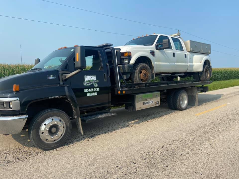 Roadside Service — Leland, IL — Gibson Towing