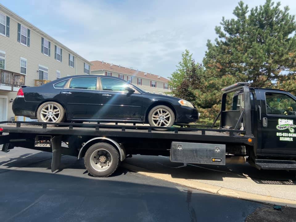 Accident Towing — Leland, IL — Gibson Towing