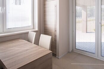 Wooden furnishing in modern kitchen - Window Manufactures and Wholesalers in Passaic, NJ Wooden furnishing in modern kitchen - Window Manufactures and Wholesalers in Passaic, NJ