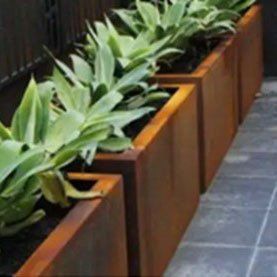 Steel Planter Boxes — Moorabbin, VIC — Beta Metal Spinning Co