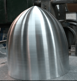 Stainless Cap — Moorabbin, VIC — Beta Metal Spinning Co