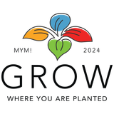 Grow Where You Are Planted Logo for the Make Your Mark! Conference Theme
