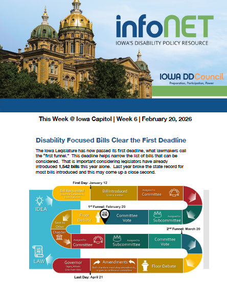 Thumbnail of Infonet This Week at the Capitol - Week 6; click for pdf.