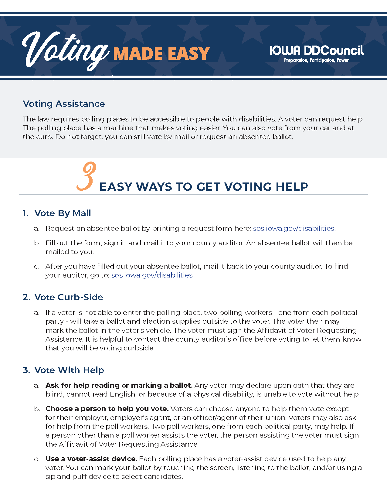 Voting Made Easy