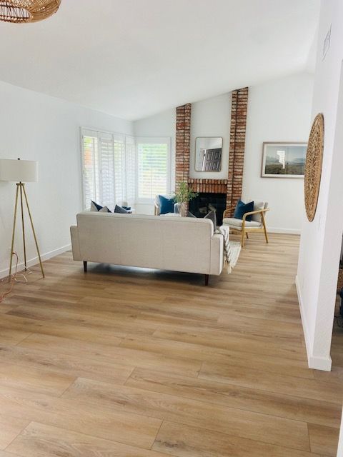 family room laminate flooring  installation NorthCounty CA