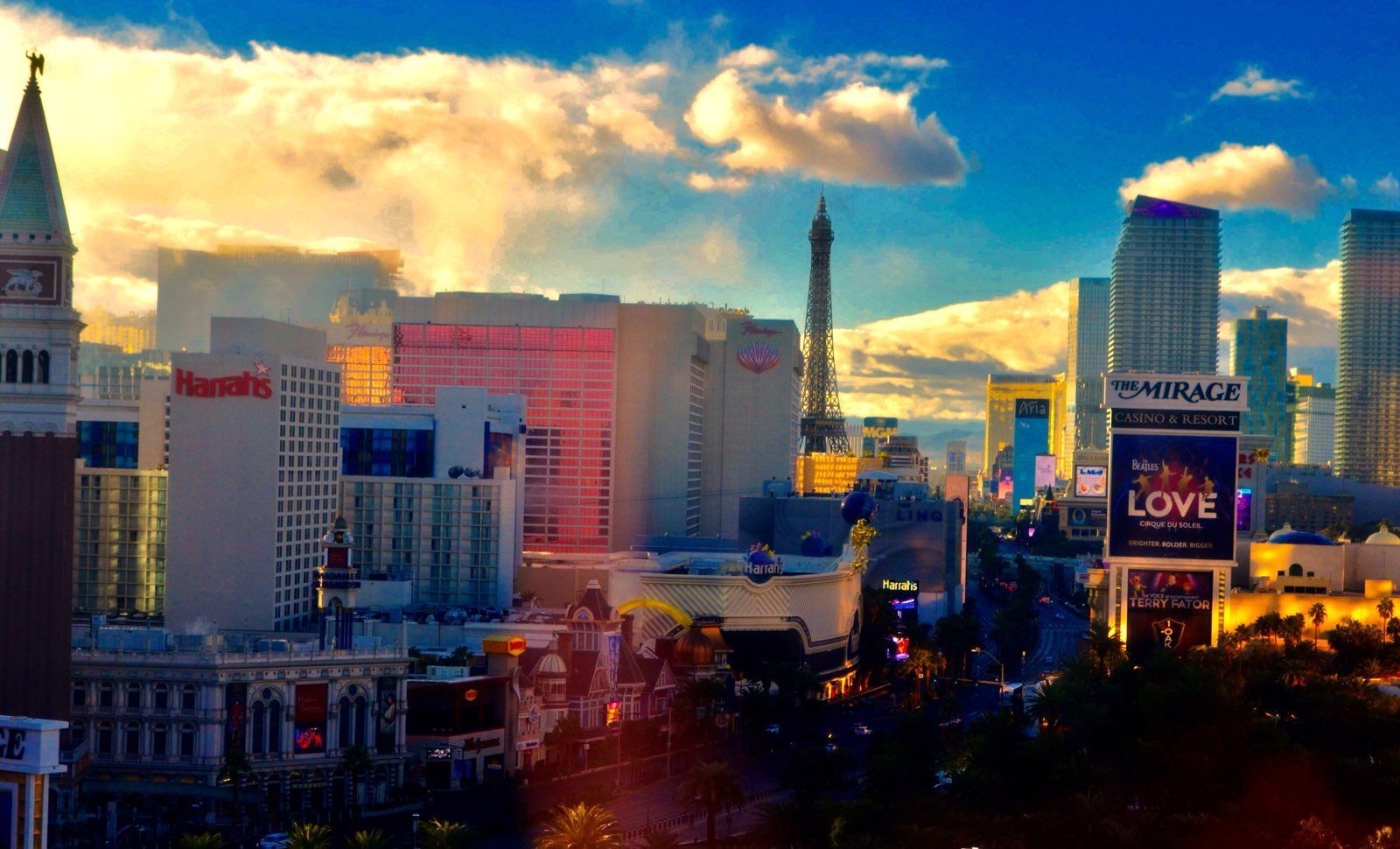 Las Vegas Skyline at dawn!