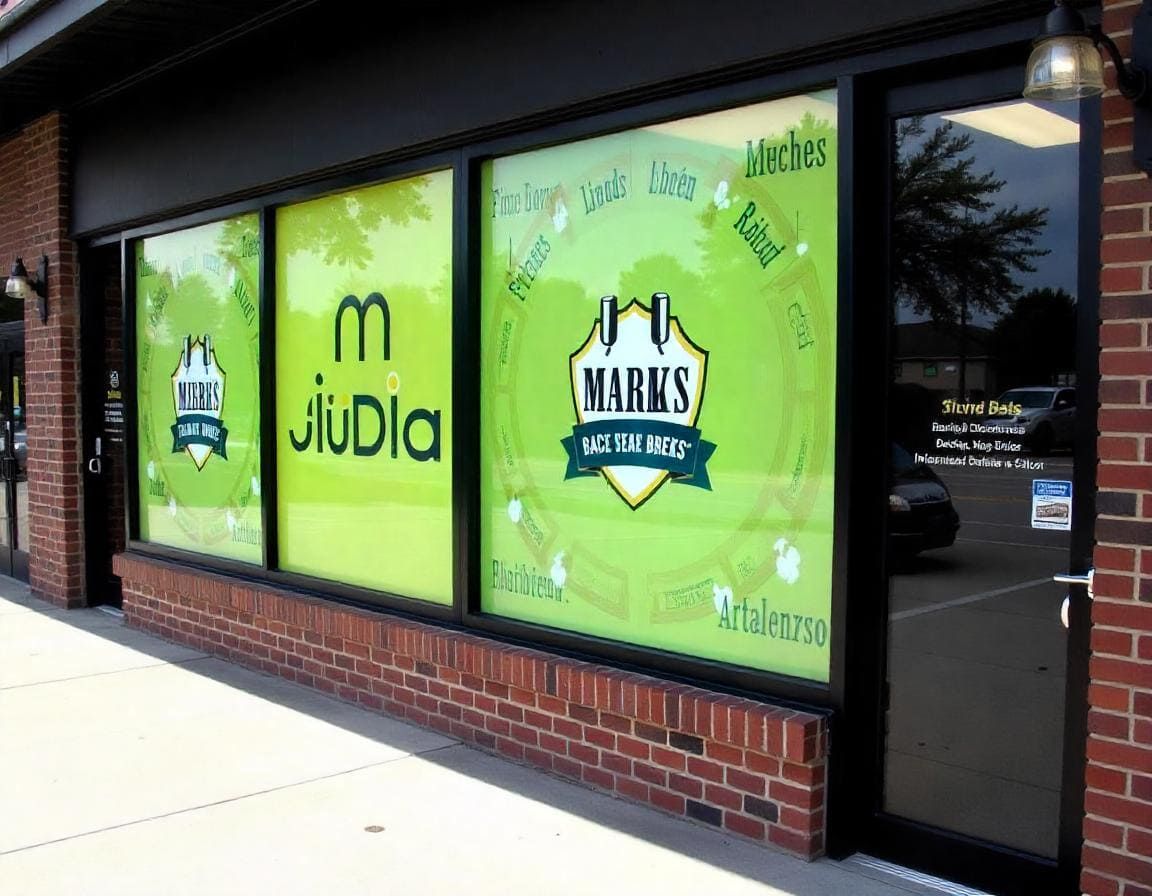 perforated vinyl graphics Knoxville TN