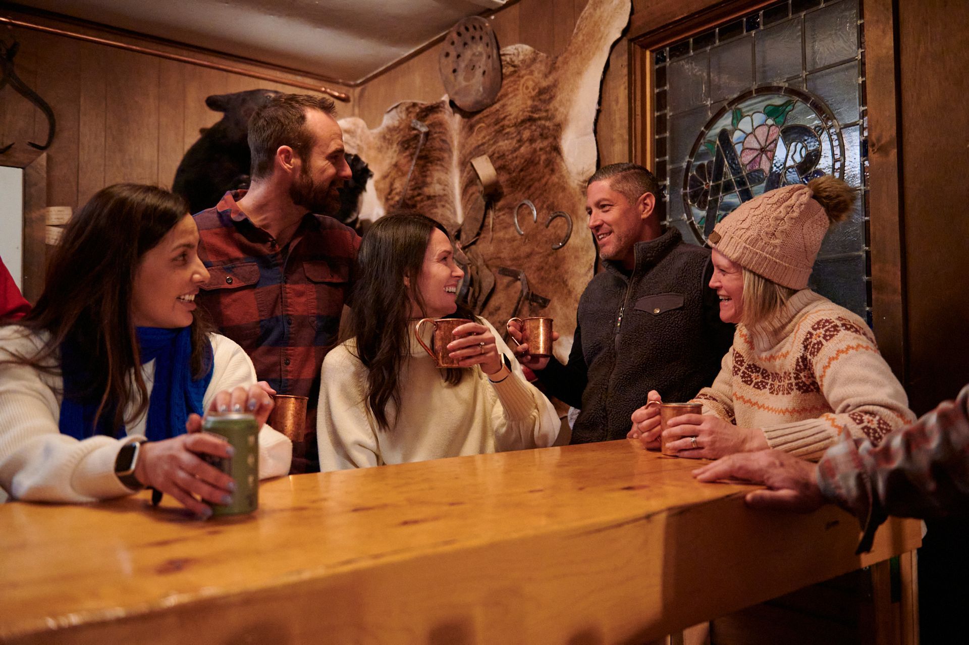 A poster for the red dog saloon in colorado