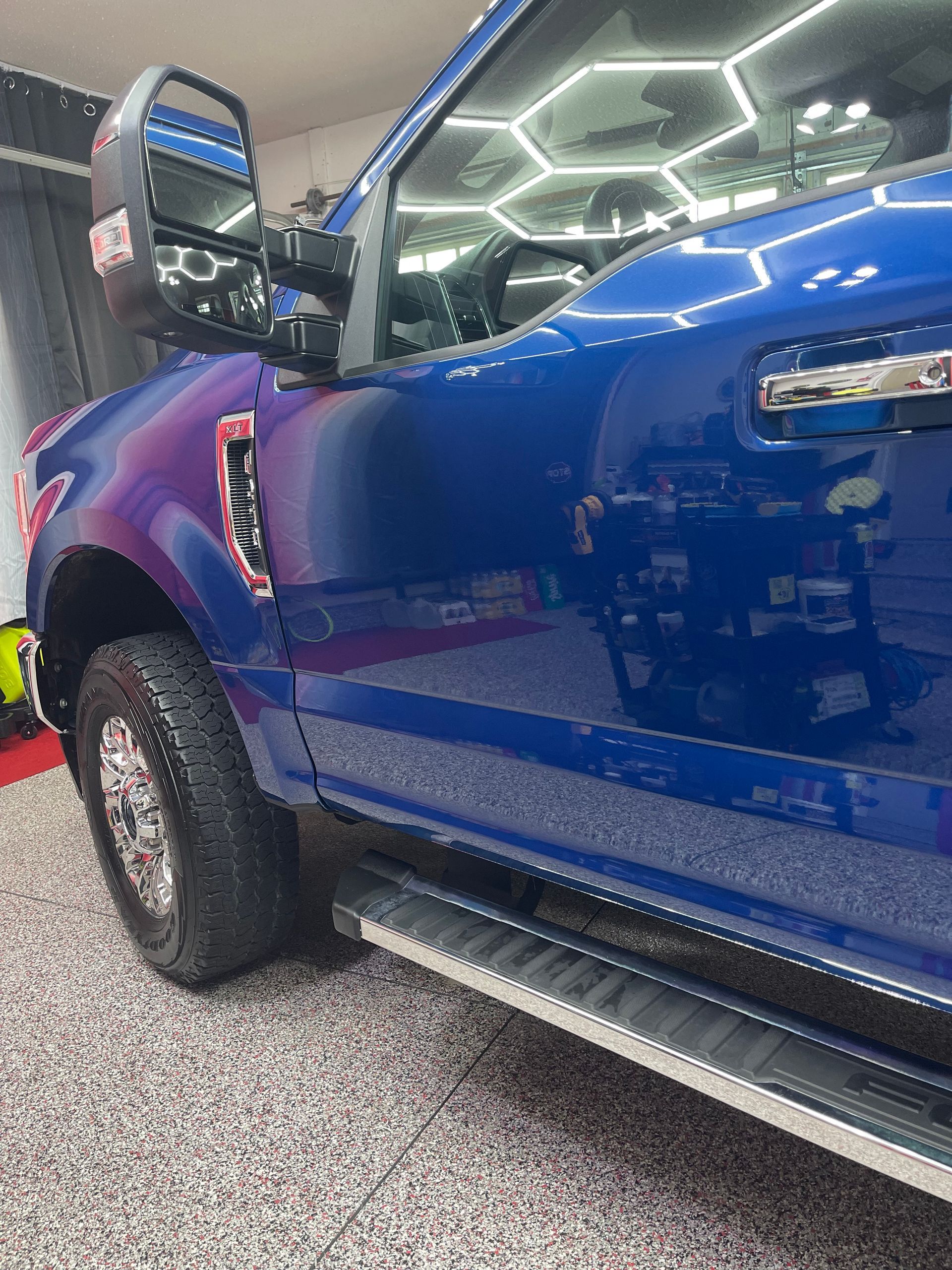 F250 5yr ceramic coated glossy shine