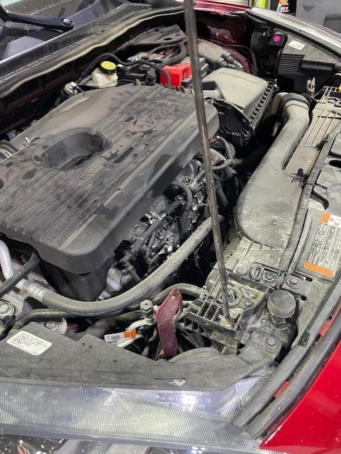 Escape engine bay detail before