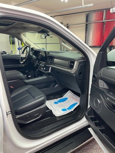 Expedition interior detail after