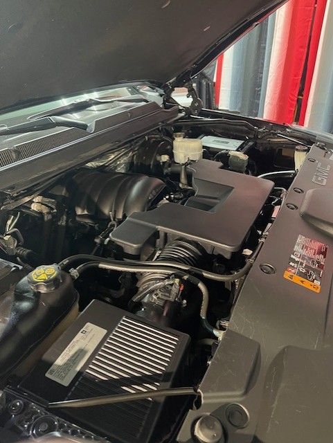 Yukon engine bay detailed